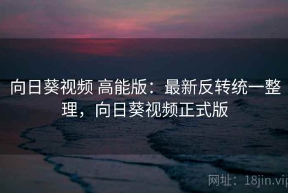 向日葵视频 高能版：最新反转统一整理，向日葵视频正式版